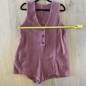 “Fighting Eel” romper w/pockets